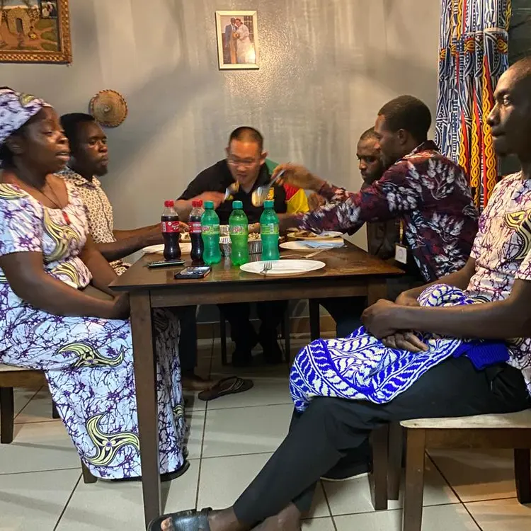 Super during Jesus film recording