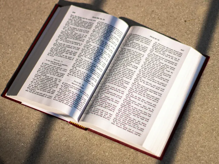 Open bible